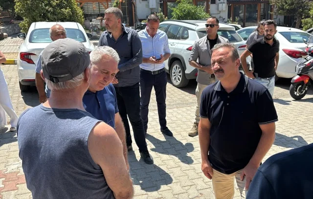 Yavuz Ağıralioğlu Çanakkale'deki Yangın Sonrası Bölgeyi İnceledi