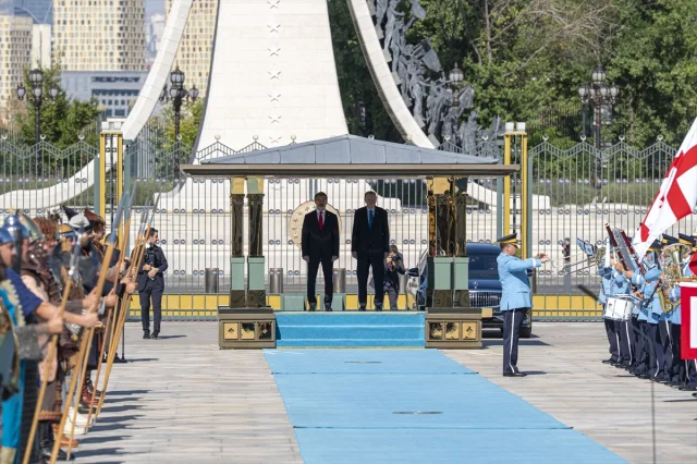 Cumhurbaşkanı Erdoğan ve Gürcistan Lideri Kavelashvili Ankara'da Buluştu
