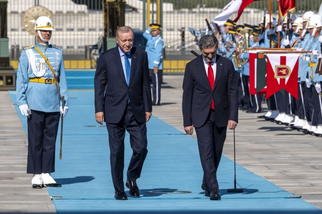 Cumhurbaşkanı Erdoğan ve Gürcistan Lideri Kavelashvili Ankara'da Buluştu