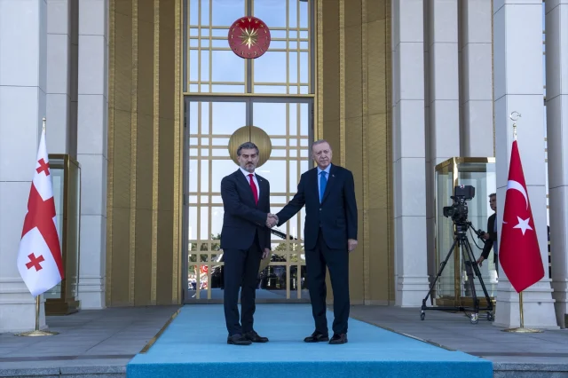 Cumhurbaşkanı Erdoğan ve Gürcistan Lideri Kavelashvili Ankara'da Buluştu