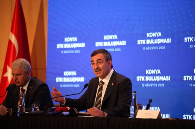 Cumhurbaşkanı Yardımcısı Yılmaz'dan Konya'da Önemli Mesajlar