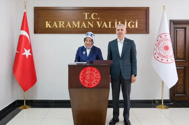 Aile ve Sosyal Hizmetler Bakan Yardımcısı Yenigün'ün Karaman...