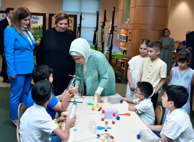 Emine Erdoğan ve Tamar Bagrationi'den Anlamlı Ziyaret: Millet Kütüphanesi'nde Tarih ve Kültür Yolculuğu