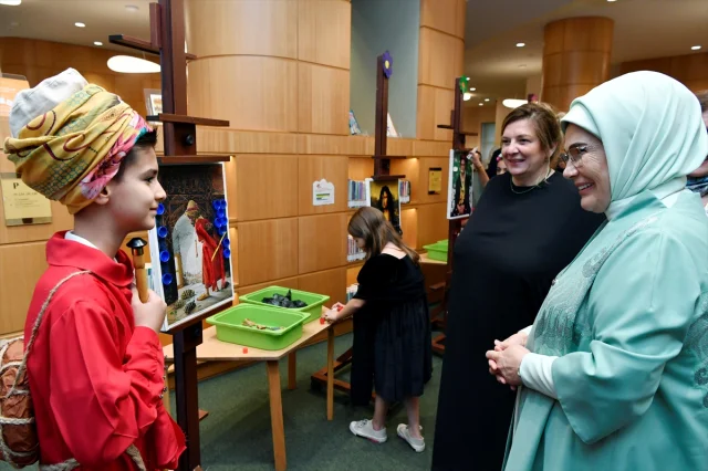 Emine Erdoğan ve Tamar Bagrationi'den Anlamlı Ziyaret: Millet Kütüphanesi'nde Tarih ve Kültür Yolculuğu
