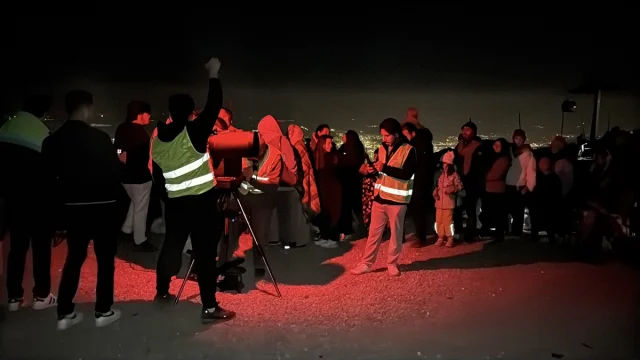 Erciyes'te Perseid Meteor Yağmuru Görsel Şölen Yarattı