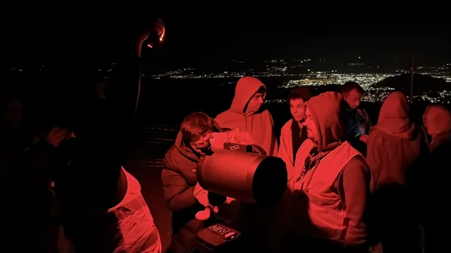 Erciyes'te Perseid Meteor Yağmuru Görsel Şölen Yarattı