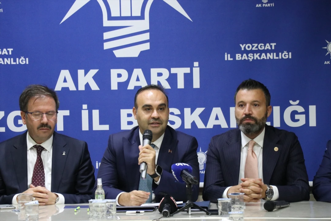 Bakan Kacır Yozgat'ta Sanayi ve Teknoloji Atılımlarını Anlattı