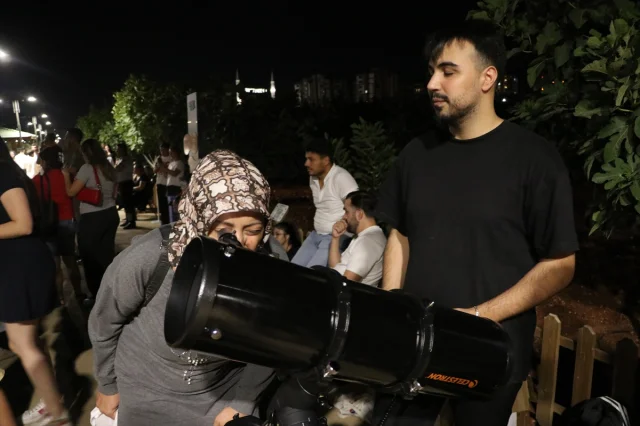 Gaziantep'te Büyüleyici Gökyüzü Gözlem Etkinliği