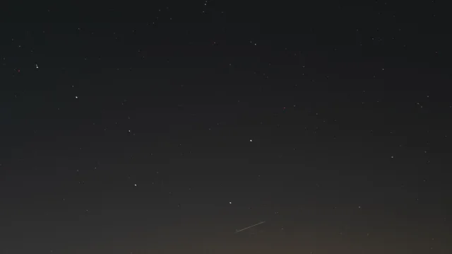Bolu'da Göktaşı Yağmuru Görsel Şölenle Karşılandı