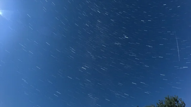 Bolu'da Göktaşı Yağmuru Görsel Şölenle Karşılandı