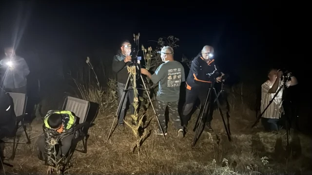 Bolu'da Göktaşı Yağmuru Görsel Şölenle Karşılandı