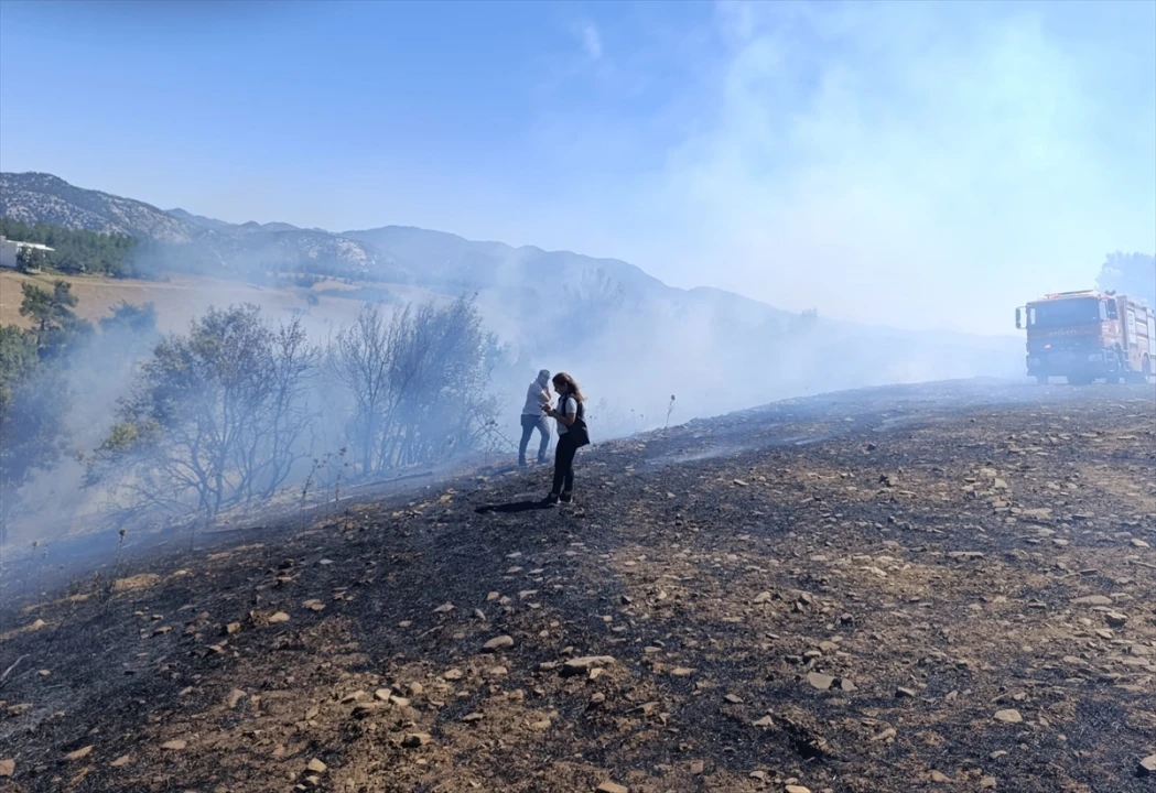 Adana Kozan'daki Orman Yangını İle Mücadelede Büyük Başarı