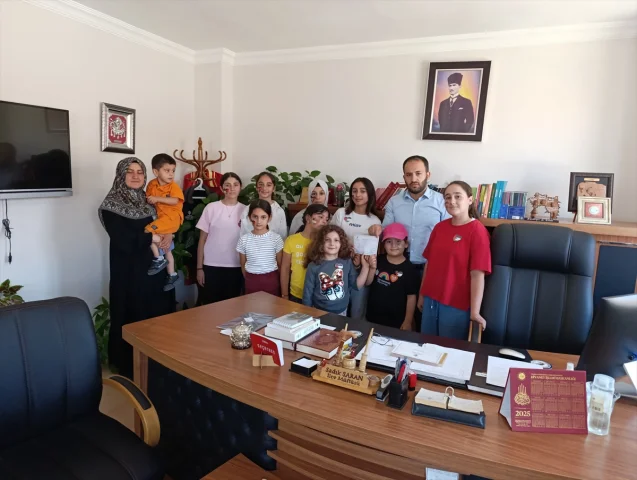 Çorumlu Çocuklardan Filistinli Akranlarına Anlamlı Destek