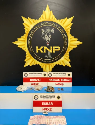 Kahramanmaraş'ta Uyuşturucu Ticareti Operasyonu İki Tutuklam...