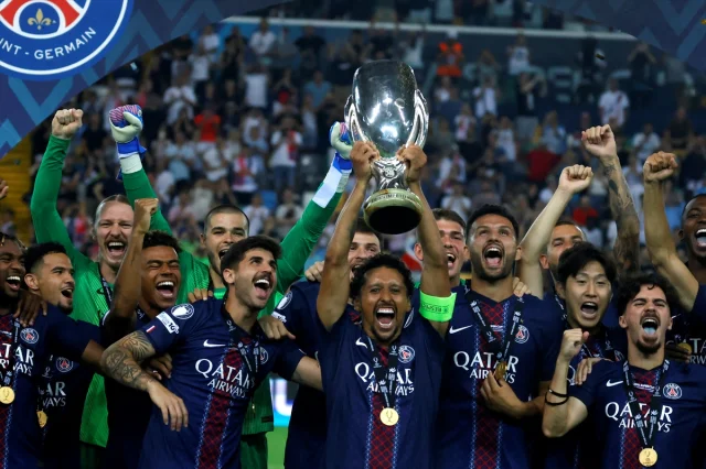 PSG UEFA Süper Kupa Zaferiyle Tarih Yazdı