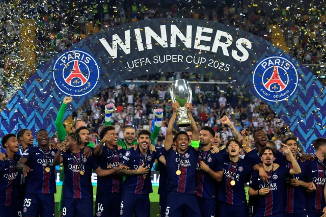 PSG UEFA Süper Kupa Zaferiyle Tarih Yazdı