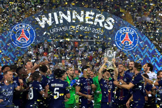 PSG UEFA Süper Kupa Zaferiyle Tarih Yazdı