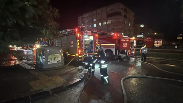 Gaziantep'te Apartman Yangını Paniğe Neden Oldu