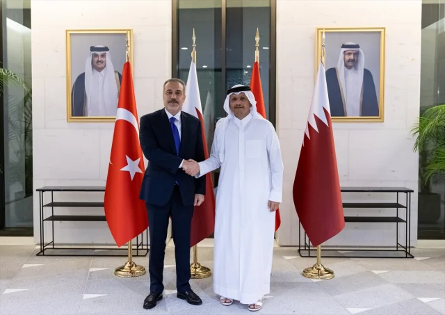 Bakan Fidan ve mevkidaşı Al Sani Doha'da önemli görüşmeler yaptı