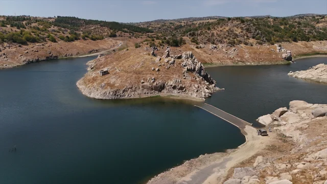 Kırklareli'ni Şaşırtan Manzara: Çağlayan Köprüsü Yıllar Sonra Ortaya Çıktı