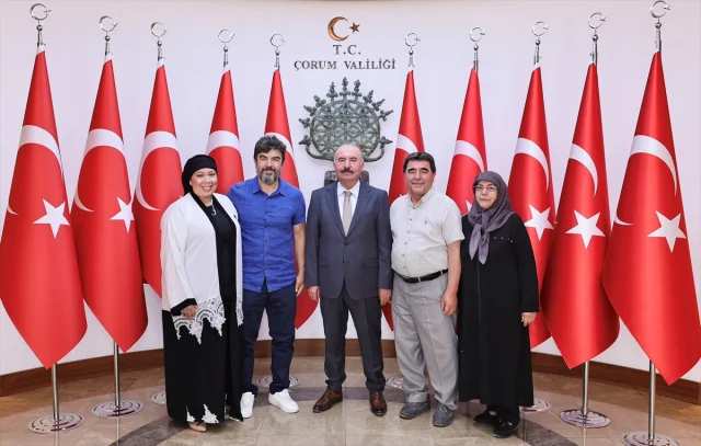 Çorum'da Kahraman Gaziye Onurlandırıcı Tören