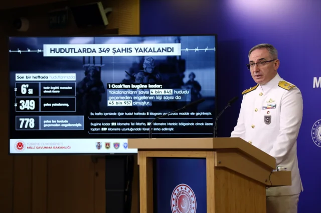 Milli Savunma Bakanlığı'nın Sınır Güvenliği Operasyonları Sonuç Verdi