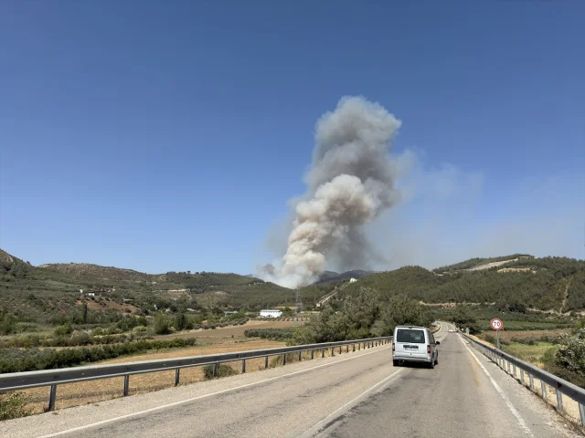 Osmaniye'de Korkutan Alevlerle Mücadele Sürüyor