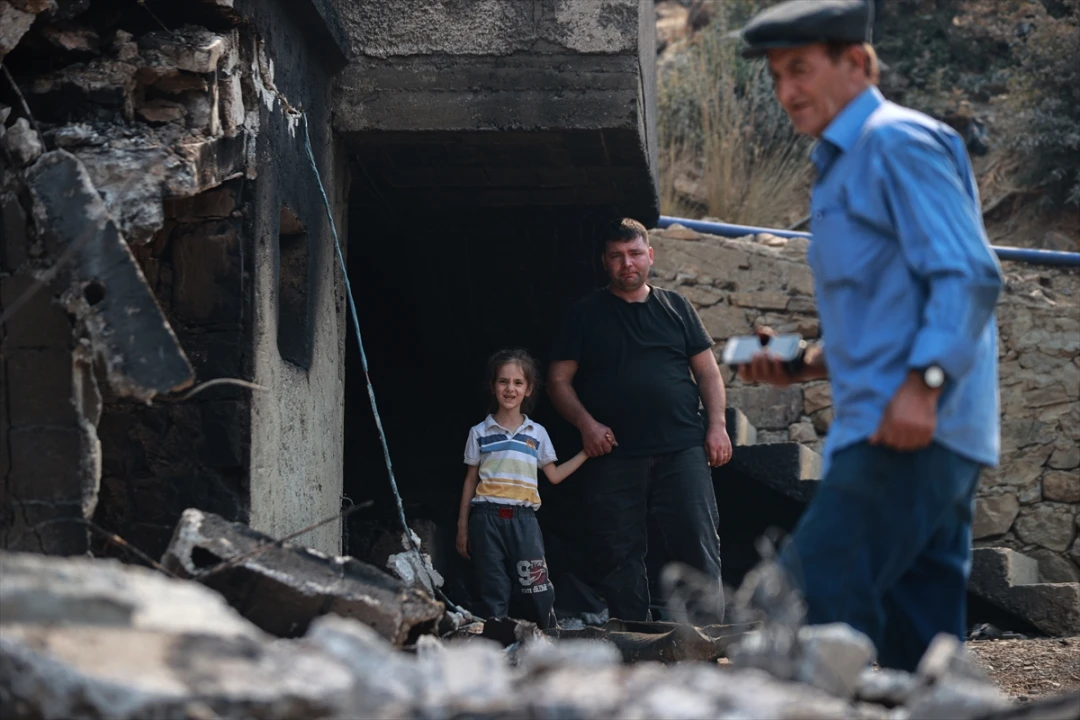 Mersin Silifke Orman Yangınında Tehlike Büyüyor