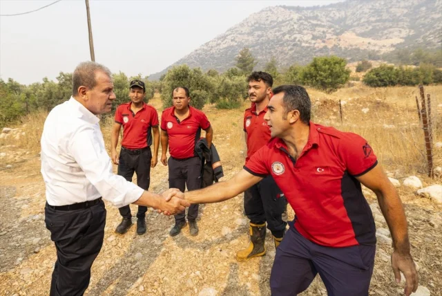 Mersin Silifke Orman Yangınında Tehlike Büyüyor