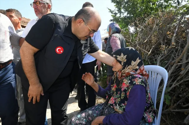 Sındırgı'daki Depremin Ardından Bölgedeki Çalışmalar Titizlikle Devam Ediyor