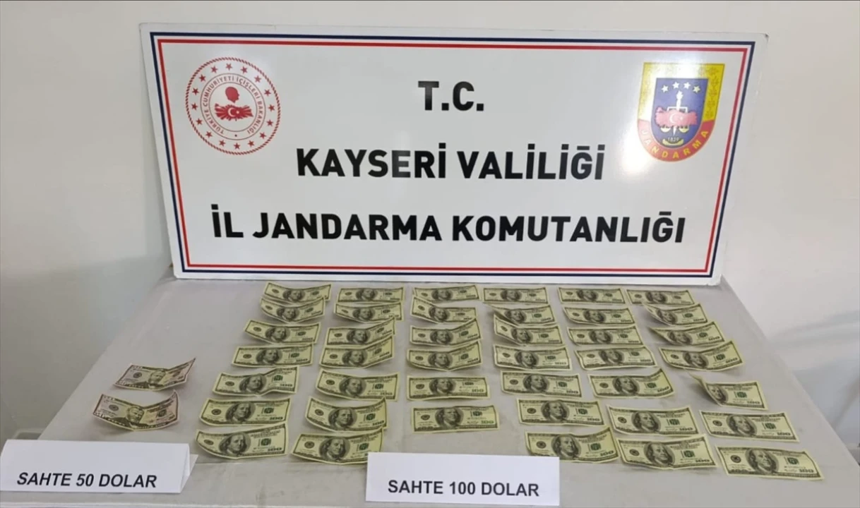 Kayseri'de Şok Operasyon: Binlerce Sahte Dolar Ele Geçirildi
