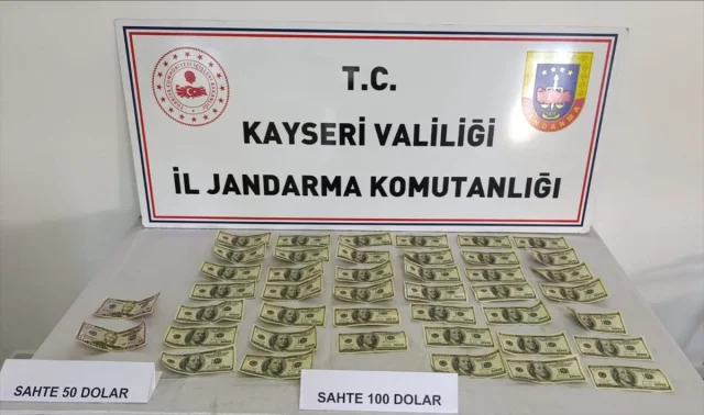 Kayseri'de Şok Operasyon: Binlerce Sahte Dolar Ele Geçirildi