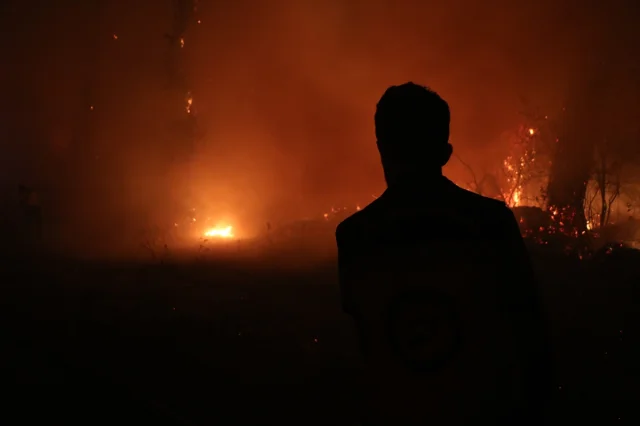 Suriye'deki Orman Yangınları Türkiye'yi Tehdit Ediyor: Gözler Hatay'a Çevrildi