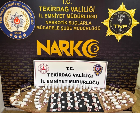 Tekirdağ'da Yine Uyuşturucu Operasyonu Şok Etkisi Yarattı