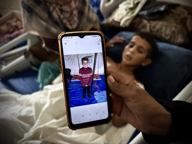 Yardım Noktasında Vurulan Gazzeli Çocuğun Umut Dolu Bekleyişi