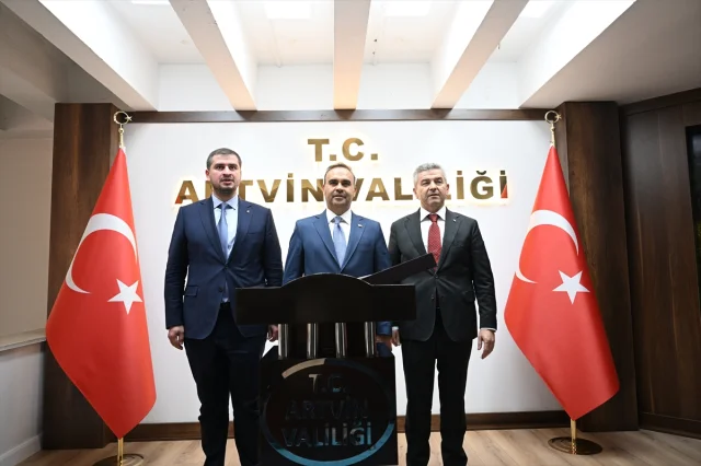 Bakan Kacır'dan Artvin'de Çarpıcı Açıklamalar