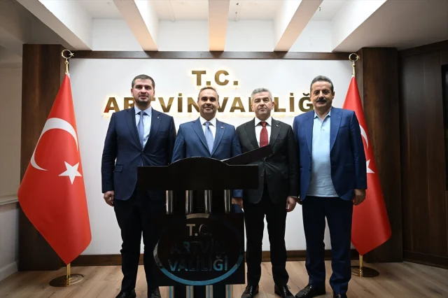 Bakan Kacır'dan Artvin'de Çarpıcı Açıklamalar