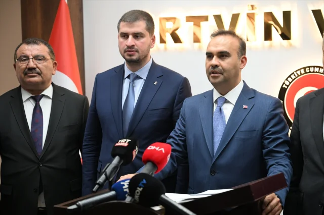 Bakan Kacır'dan Artvin'de Çarpıcı Açıklamalar
