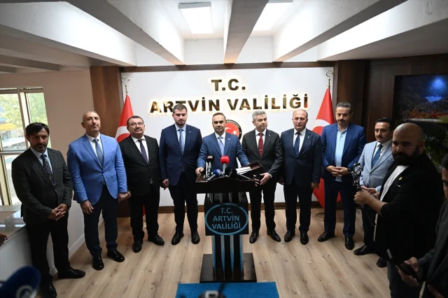 Bakan Kacır'dan Artvin'de Çarpıcı Açıklamalar