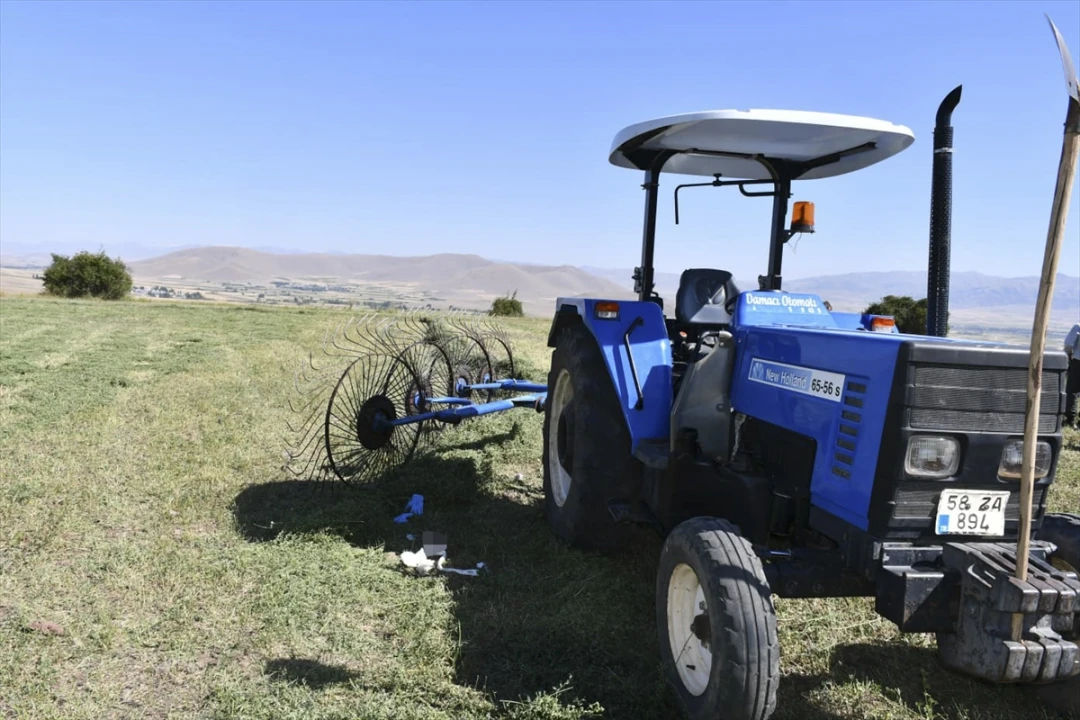 Erzurum'da Küçük Çocuğun Hayatını Kaybettiği Feci Traktör Kazası