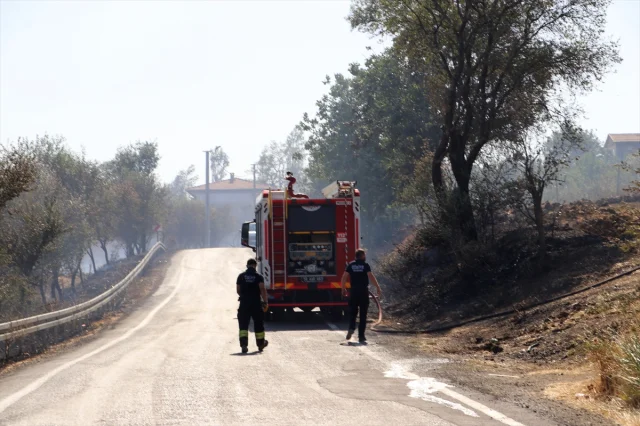 Tekirdağ'da Tehlike Doludizgin: Tarla Yangını Korkuttu