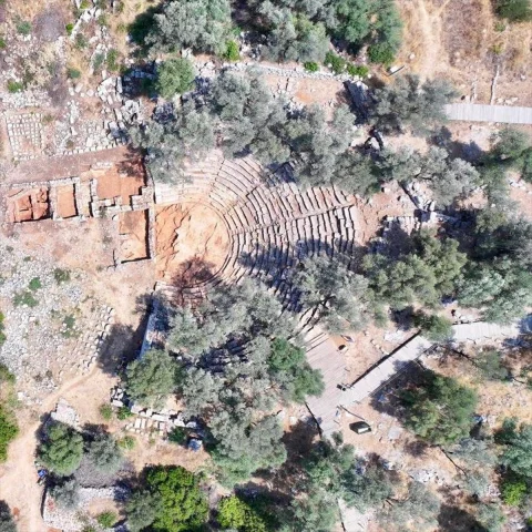 Marmaris'te Kedreai Antik Kenti Gizemleri Ortaya Çıkıyor