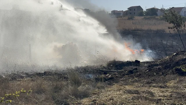 Yalova'nın Dört Noktasındaki Yangınlar Hızla Kontrol Altına Alındı