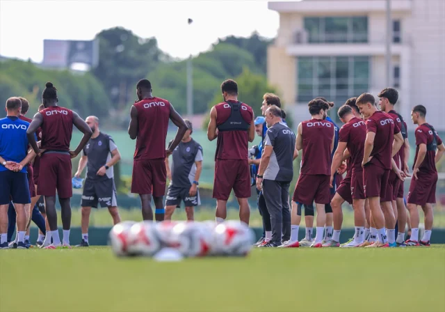 Trabzonspor'un Süper Lig'deki Zorlu Sınavı Öncesi Hazırlıklar Tam Gaz