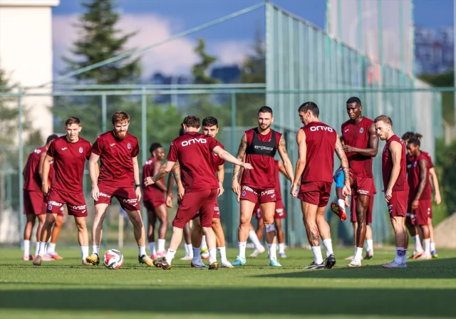 Trabzonspor'un Süper Lig'deki Zorlu Sınavı Öncesi Hazırlıklar Tam Gaz