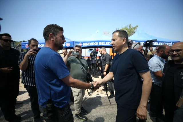 İçişleri Bakanı Yerlikaya'dan Sındırgı Açıklamaları: Hasar T...