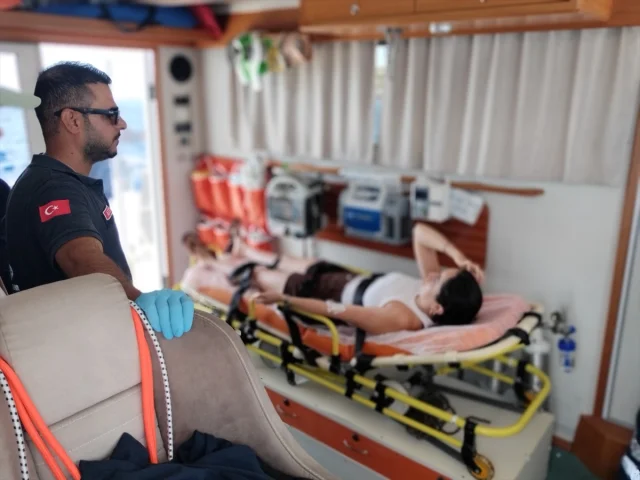 Bodrum'da Heyecan Dolu Kurtarma: Meksikalı Turist İçin Acil Tıbbi Müdahale