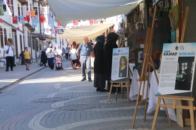 Çankırı'nın Kalbi Sanata Atıyor: Sanat Sokağı Büyülüyor