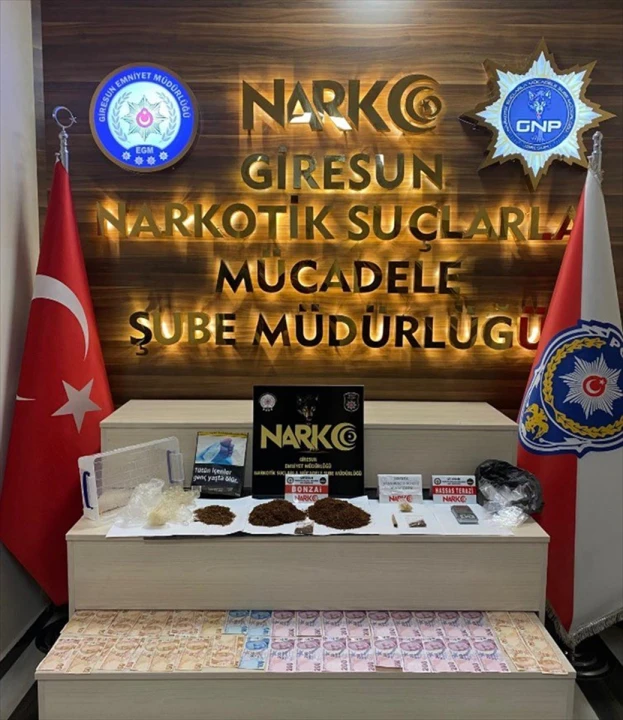 Giresun'da Şok Operasyon Uyuşturucu Ticareti Zanlısı Tutuklandı