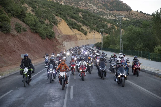 Tunceli'de Nefes Kesen Motosiklet Festivali Yoğun İlgi Gördü
